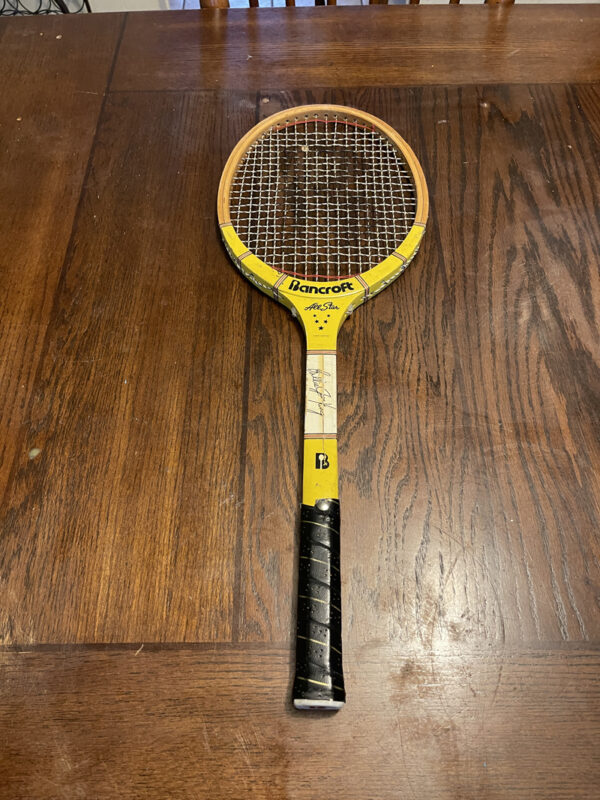 vintage wood tennis racket for sale